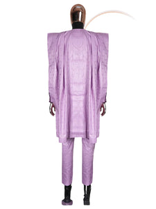 Elegant African Agbada Dashiki Formal 3-Piece Suit for Men M250223