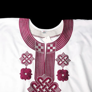 Embroidered Agbada Dashiki 3-Piece African Men's Suit Set M250174