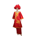 Bazin Riche Embroidered African Dress with Matching Headscarf W250152