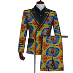Men’s Bazin Riche Ankara Print 2-Piece Blazer & Pants Set M250111