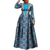 Elegant Dashiki African Print Dress for Women – Party & Wedding Style W250162