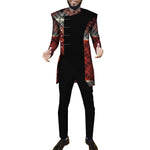 Modern African Print Suit Set for Men – Dashiki Inspired 2-Piece Outfit M250165
