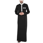 Men's Cotton Jubba Thobe – Tailored Elegance for All Seasons M250207
