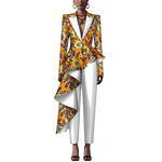 African Dashiki Print Pant Suit Set for Women W250182