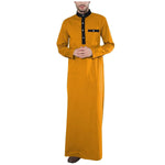 Men's Cotton Jubba Thobe – Tailored Elegance for All Seasons M250207