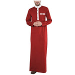 Men's Cotton Jubba Thobe – Tailored Elegance for All Seasons M250207