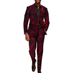 Men’s African Print 2-Piece Set – Blazer & Pants Suit M250110