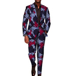 Men’s African Print 2-Piece Set – Blazer & Pants Suit M250110