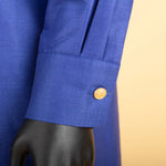 Bazin Riche 3-Piece African Men's Set – Shirt, Pants & Hat M250199
