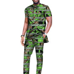 Elegant African Dashiki 2-Piece Set for Men – Long Shirt & Pants M250193