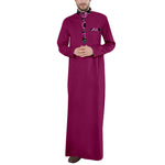 Men's Cotton Jubba Thobe – Tailored Elegance for All Seasons M250207