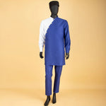 Bazin Riche 3-Piece African Men's Set – Shirt, Pants & Hat M250199