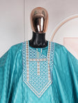 Green Bazin Dashiki Agbada Suit – African Formal Wear for Men M250221