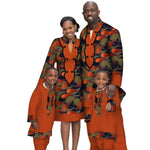 African Family Matching Outfits – Ankara Print Dress & Set F250232
