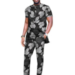 Elegant African Dashiki 2-Piece Set for Men – Long Shirt & Pants M250193