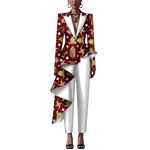 African Dashiki Print Pant Suit Set for Women W250182