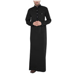 Men's Cotton Jubba Thobe – Tailored Elegance for All Seasons M250207