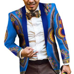 Men's Ankara Print Blazer – African Fashion Statement Jacket M250135