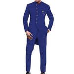 African Inspired Slim Fit Suit for Men – 2 Piece Print Set M250164