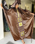 Embroidered African Dashiki Dress – Bold & Modern Style for Women W250133